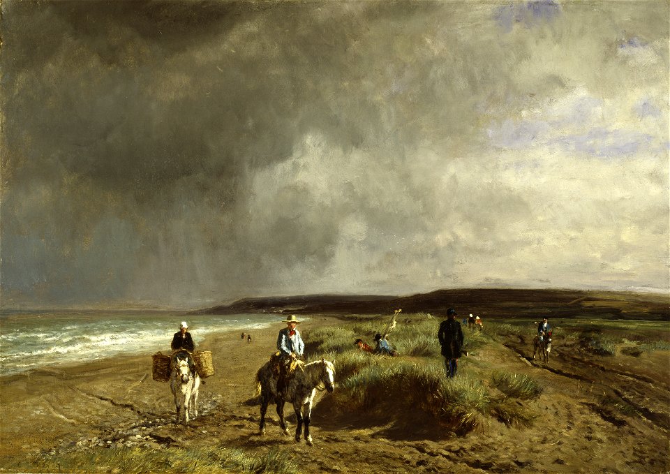 Constant Troyon - Coast near Villers - Walters 37993