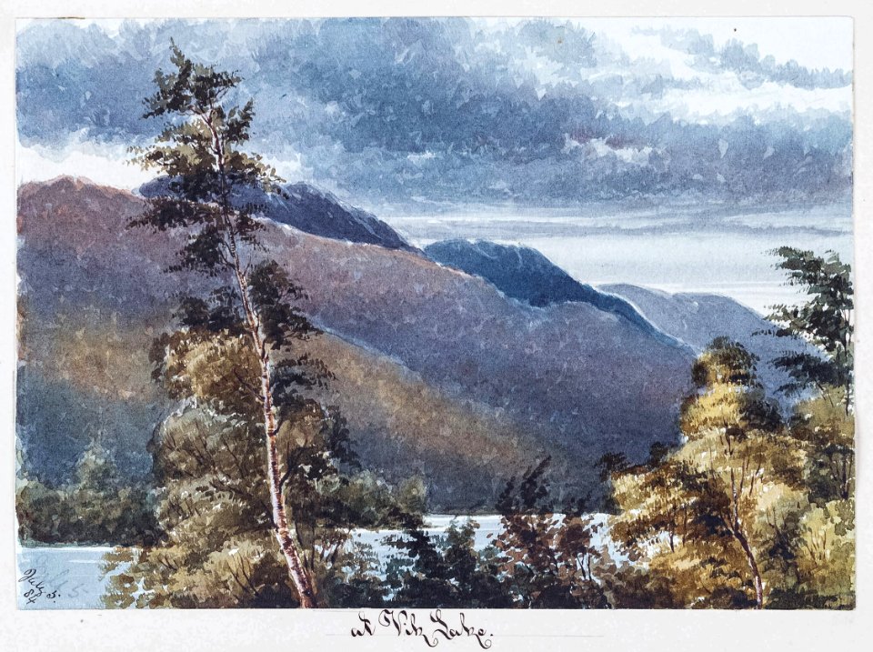Constance Caulfeild (Countess of Ranfurly) - Ranfurly-01-98183 - watercolour of Norway - 1884 - 15