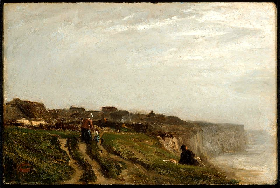 Constant Troyon - On the Cliff - 35.1179 - Museum of Fine Arts