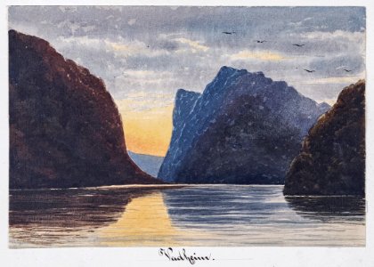 Constance Caulfeild (Countess of Ranfurly) - Ranfurly-01-98183 - watercolour of Norway - 1884 - 21