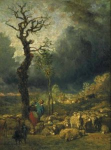 Constant Troyon - De storm - 2160 (OK) - Museum Boijmans Van Beuningen