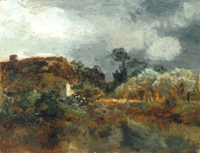 Constant Troyon - Landschaftsstudie - 8687 - Bavarian State Painting Collections