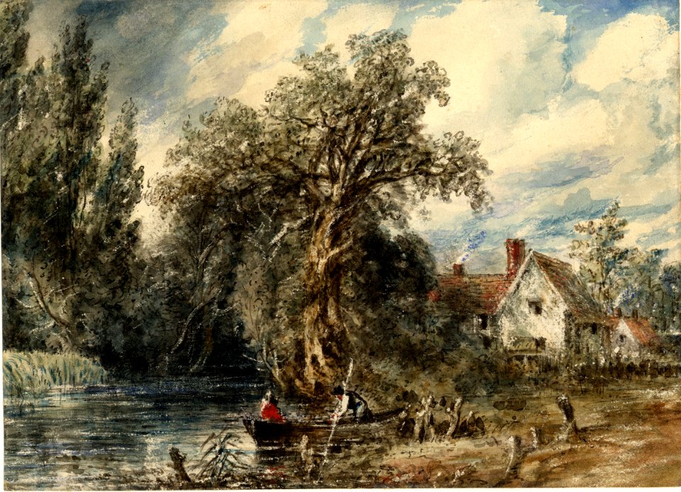 Constable - Willy Lott's cottage, 1888,0215.33
