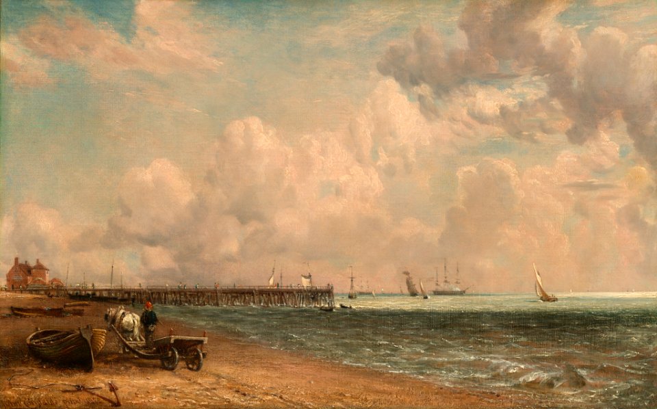 Constable - Yarmouth Jetty, 1822, 2016.115.1