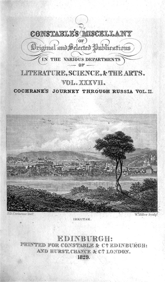 Constable's Miscellany vol XXXVII