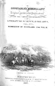 Constable's Miscellany vol XVI