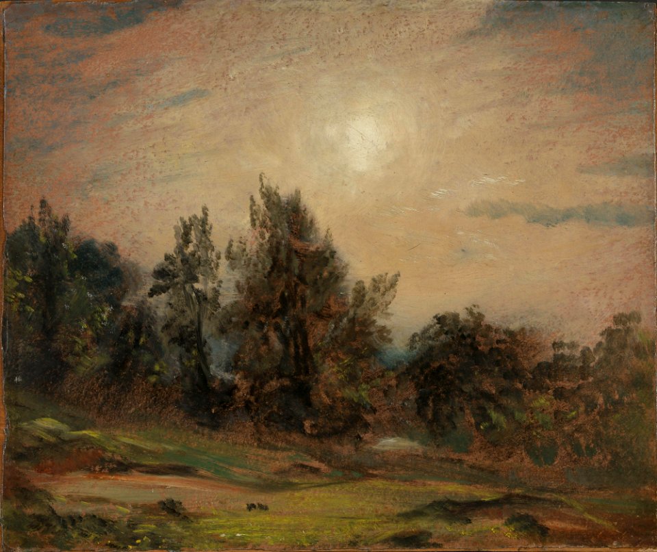 John Constable - Trees on Hampstead Heath - NG.M.03575 - National Museum of Art, Architecture and Design