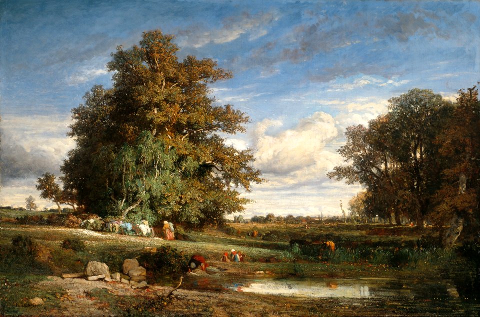 Constant Troyon - The Marsh - 1996.649 - Art Institute of Chicago