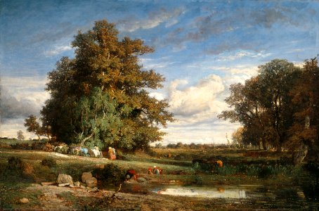 Constant Troyon - The Marsh - 1996.649 - Art Institute of Chicago