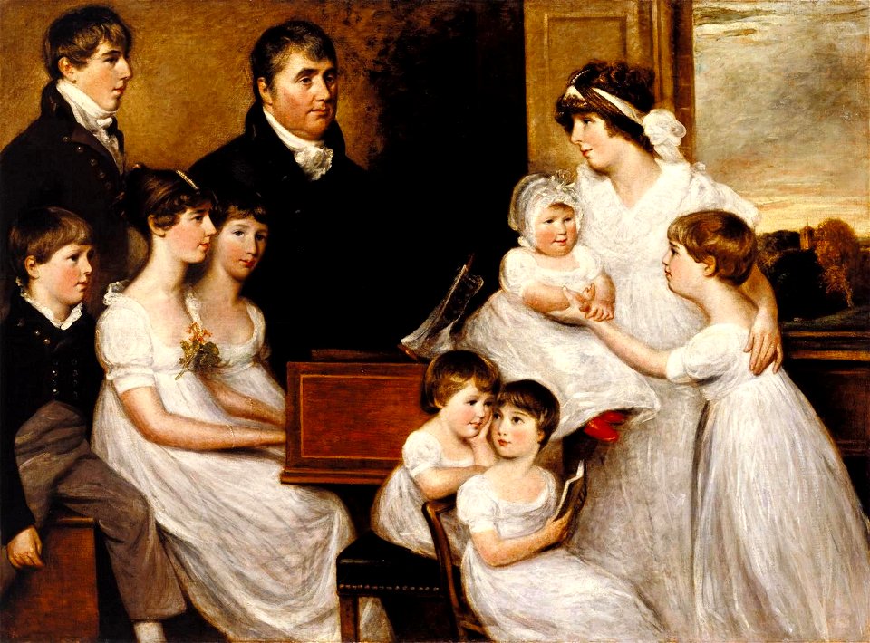 The Bridges Family 1804 by John Constable