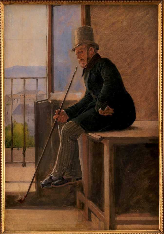 Constantin Hansen - The Painter Jørgen Sonne - KMS4963 - Statens Museum for Kunst