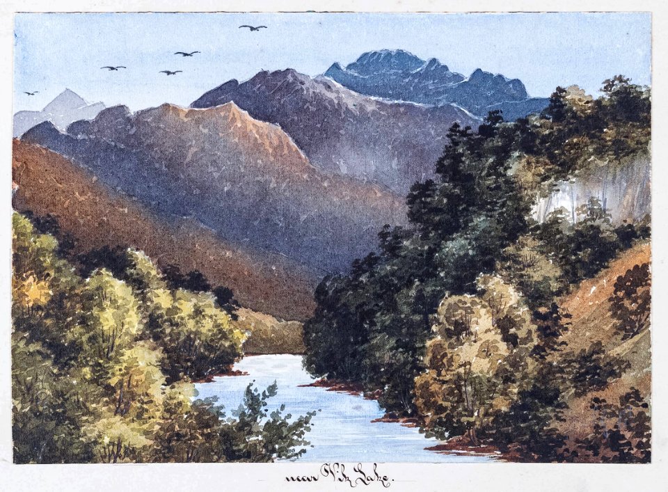 Constance Caulfeild (Countess of Ranfurly) - Ranfurly-01-98183 - watercolour of Norway - 1884 - 18