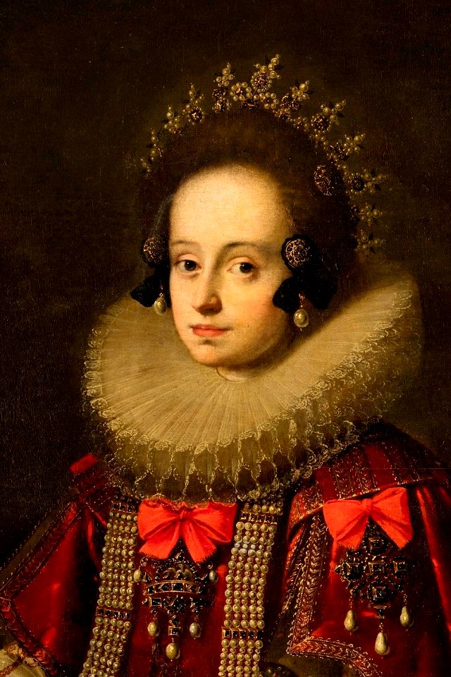 Portret Konstancji Austriaczki (fragment)