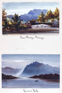 Constance Caulfeild (Countess of Ranfurly) - Ranfurly-01-98183 - watercolour of Norway - 1884 - 02