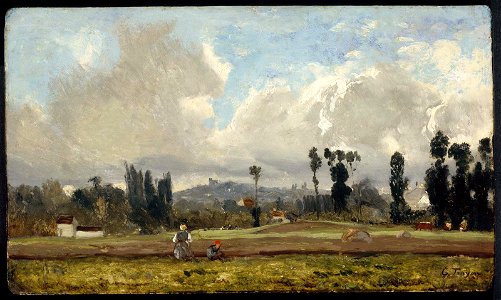 Constant Troyon - Field outside Paris - 19.117 - Museum of Fine Arts