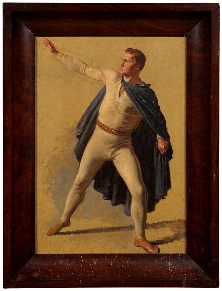 Constantin Hansen - Loki. Study for Ægir’s Feast - NM 7460 - Nationalmuseum