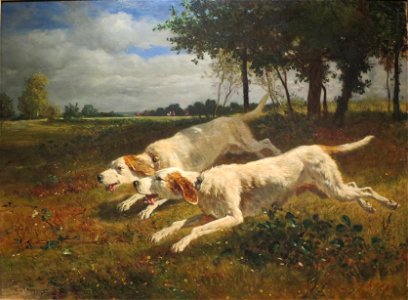 Constant Troyon - Laufende Hunde - 1853