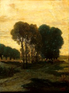 Constant Troyon - A Clump of Trees - 1894.1070 - Art Institute of Chicago