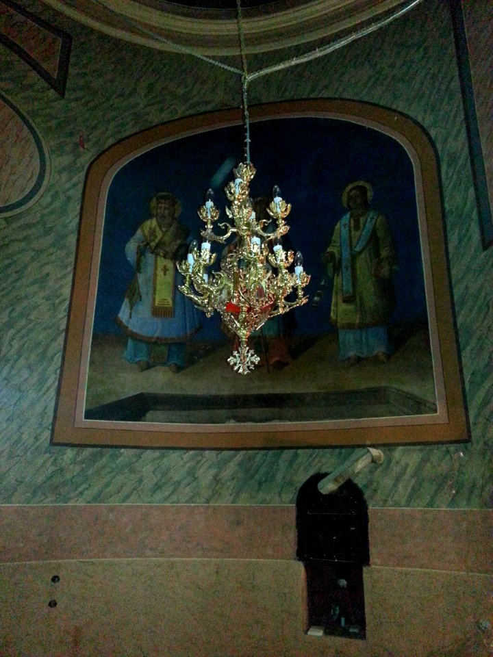 Constantin Lecca - Picturi murale in Biserica din Negoiesti (4)