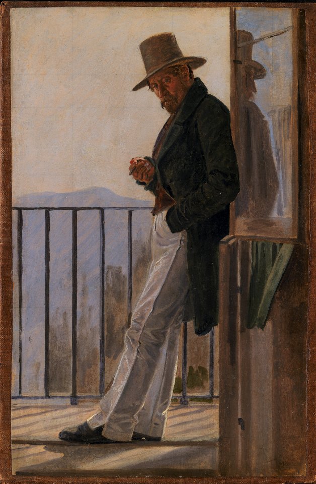 Constantin Hansen - The Painter Ditlev Blunck - KMS4962 - Statens Museum for Kunst