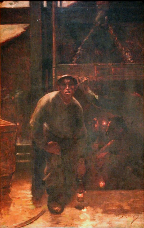 Constantin Meunier - Mijnuitgang