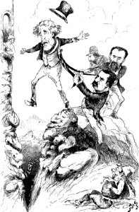 Constantin Jiquidi - Actualitatea, Bobârnacul, 2 feb 1886. Free illustration for personal and commercial use.