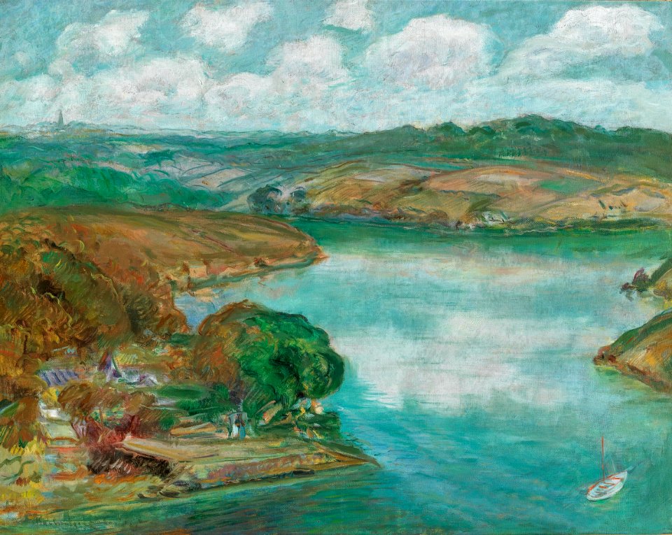 Constantin Kousnetzoff Paysage aux alentours du Bélon