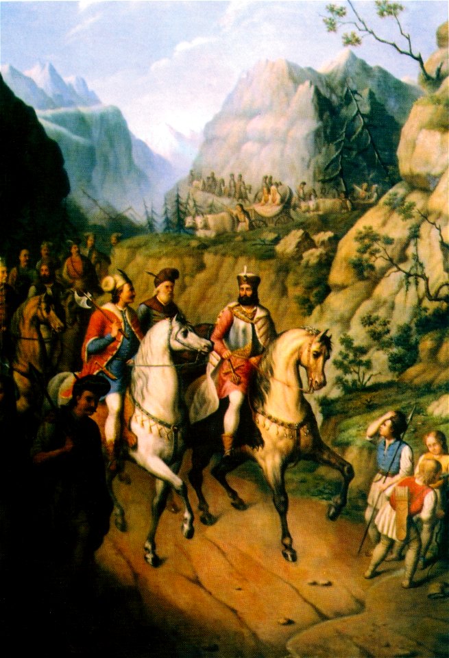 Constantin Lecca - Descalecatul lui Radu Negru