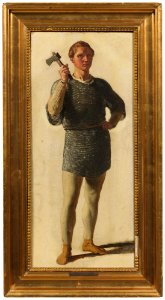 Constantin Hansen - Tor. Study for Aegir’s Feast - NM 7461 - Nationalmuseum