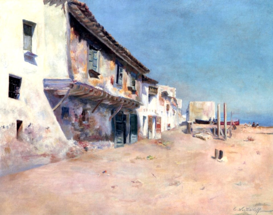 Constantin Westchiloff - View of Amalfi