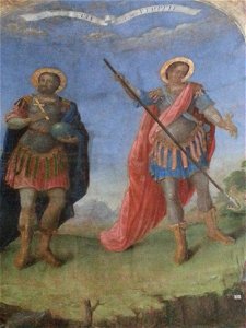 Constantin Lecca - Picturi murale in Biserica din Negoiesti (6)