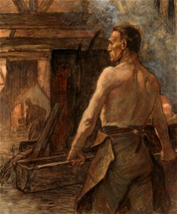 Constantin Meunier - Valaja - A II 764 - Finnish National Gallery