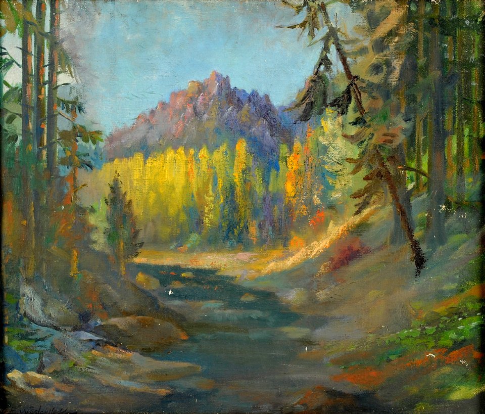Constantin Westchiloff - Wooded Landscape