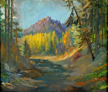 Constantin Westchiloff - Wooded Landscape
