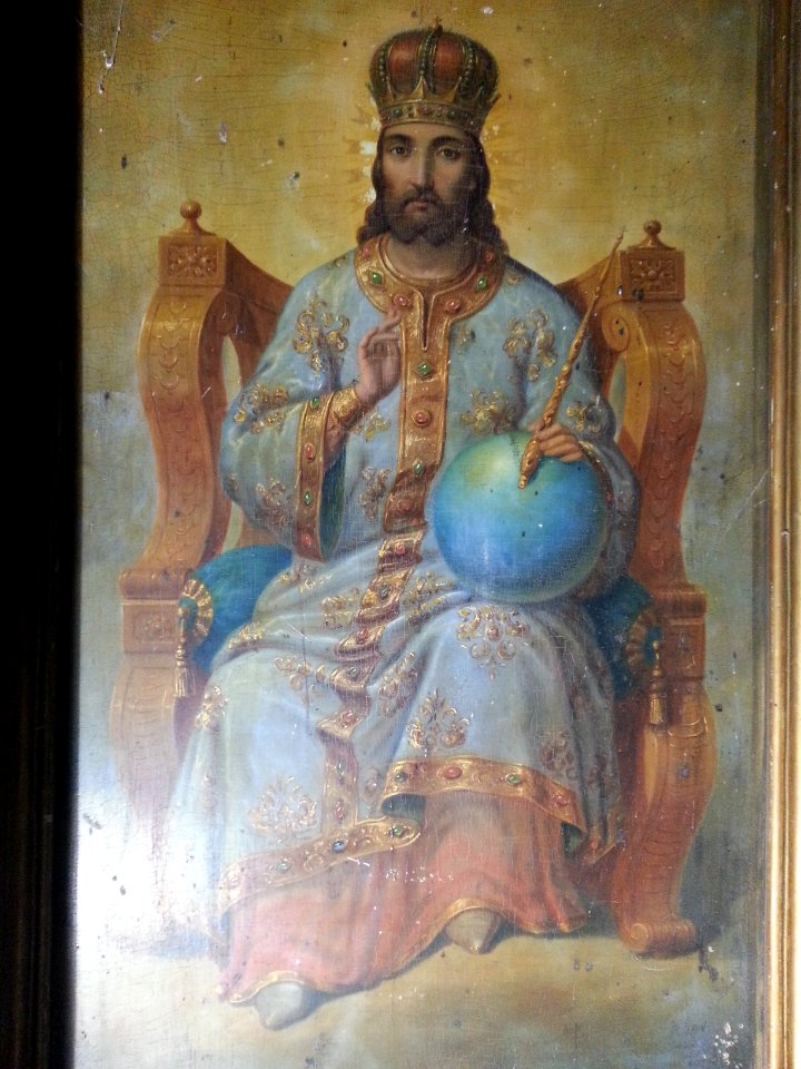 Constantin Lecca - Picturi murale in Biserica din Negoiesti (2)
