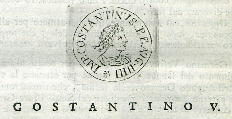 Constantino V - Fanelli Francesco - 1695