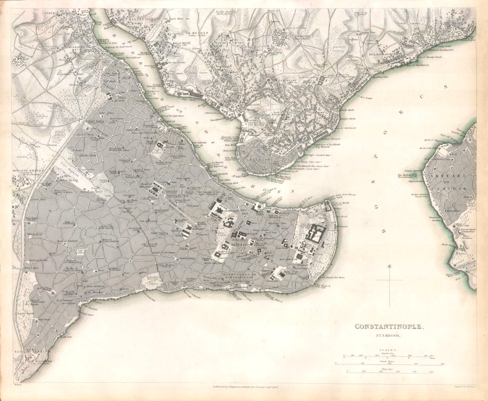 Constantinople - Constantinopel (1840)