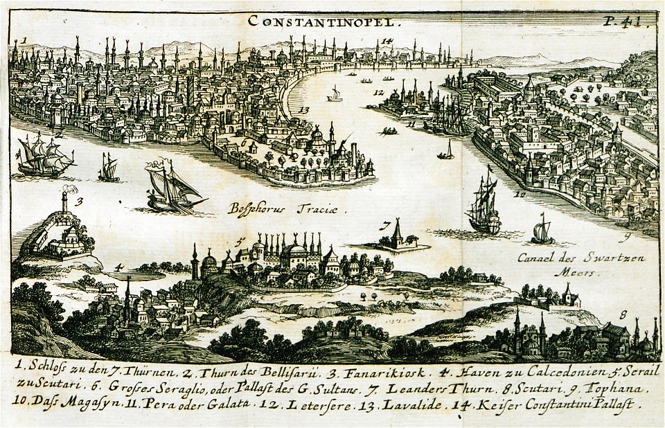 Constantinopel - Sandrart Jacob Von - 1687