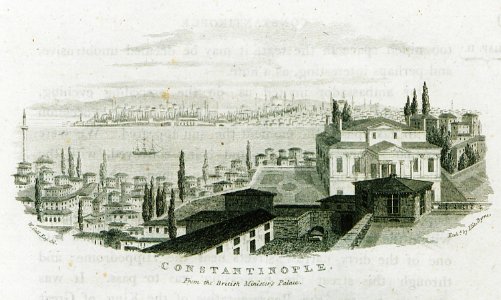 Constantinople, from the British Minister's palace - Clarke Edward Daniel - 1824