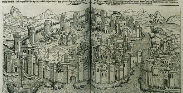 Constantinopolis - Schedell Hartmann - 1493