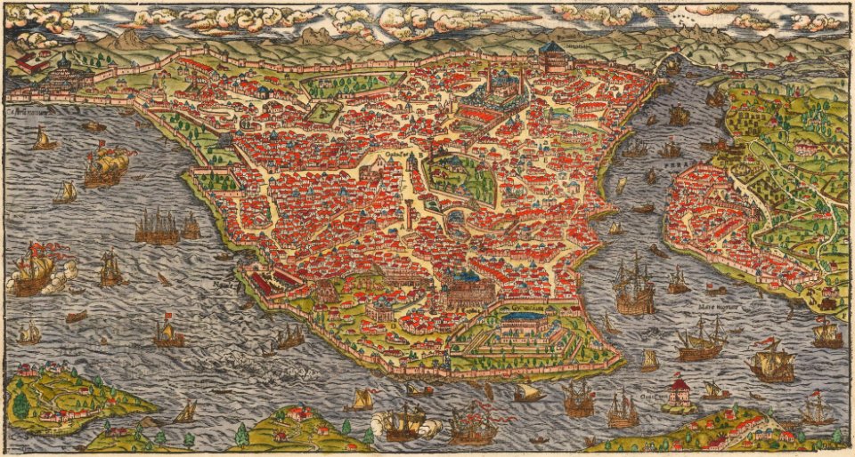 Constantinople, 1578 (Münster) - Traditional visual art under Public ...