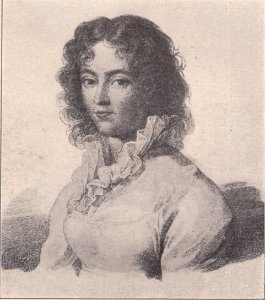 Constanze Mozart Lange 1783 Lithography
