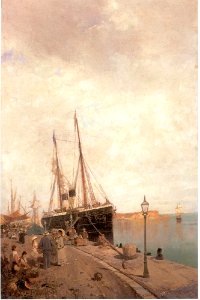 Constantine Volanakis At the dock