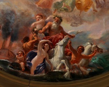Constantino Brumidi - Study for the Apotheosis of Washington in the Rotunda of the United States Capitol Building - 2012.15 - Smithsonian American Art Museum