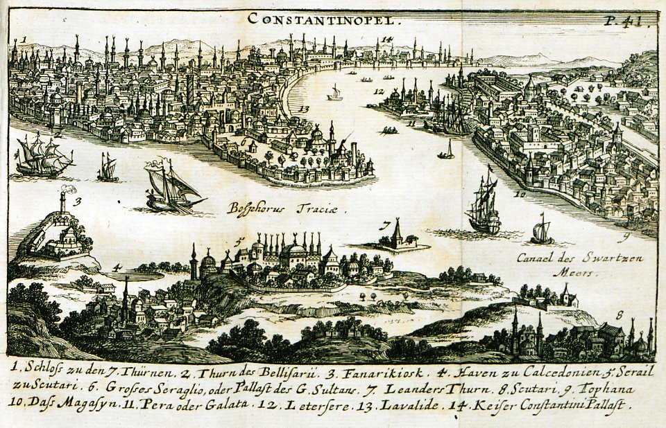 Constantinopel - Sandrart Jacob Von - 1686
