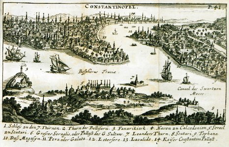 Constantinopel - Sandrart Jacob Von - 1686