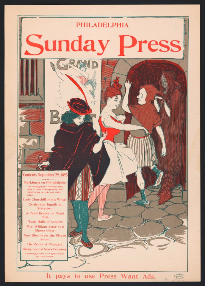 Contents, September 29, 1895- Parkhurst on Philadelphia. LCCN2014647796