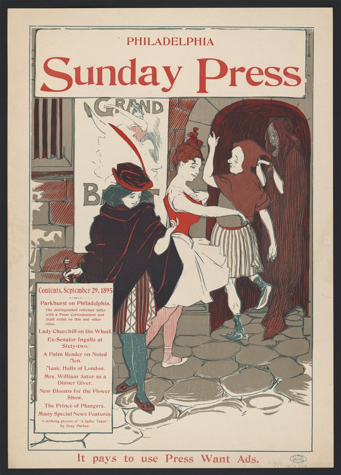 Contents, September 29, 1895- Parkhurst on Philadelphia. LCCN2014647796