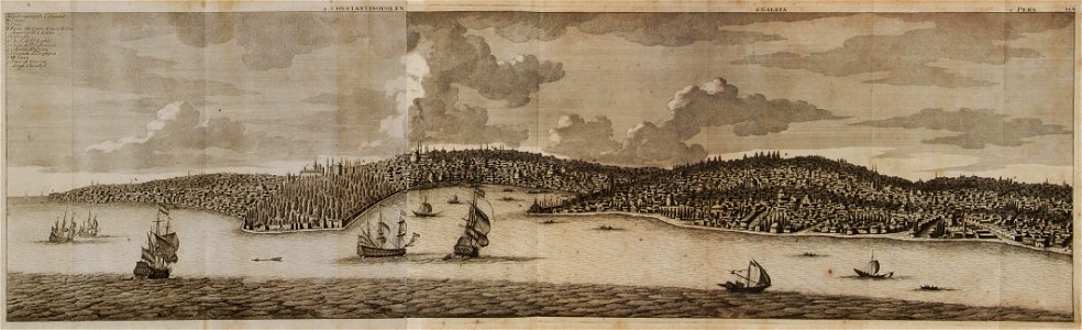 Constantinοpolen - Bruyn Cornelis De - 1714