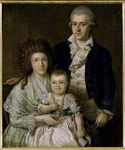 Consul F.L. Giers and his Family (Benjamin Patersen) - Nationalmuseum - 32070